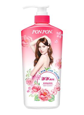 台湾ponpon耐斯澎澎沐浴露女持久留香奈斯蓬蓬沐浴液乳男nice正品