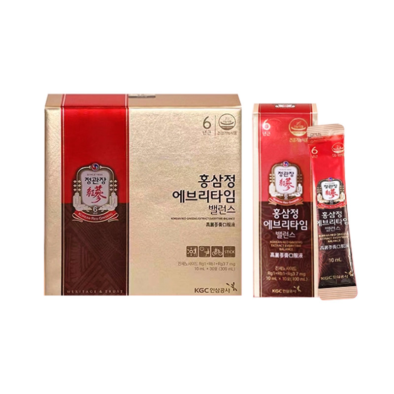 正官庄高丽参ET Balance浓缩液补气血人参养生滋补礼效期26年5月