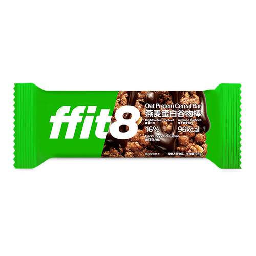 【百补】ffit8燕麦蛋白谷物棒高蛋白早餐棒饱腹营养食品抗饿