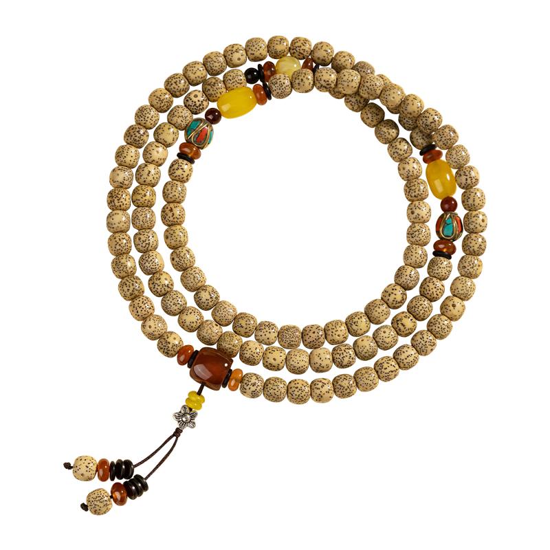 五台山星月菩提手串108颗念珠