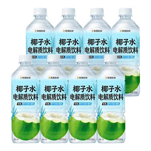 东鹏特饮椰子水补充水分和电解质