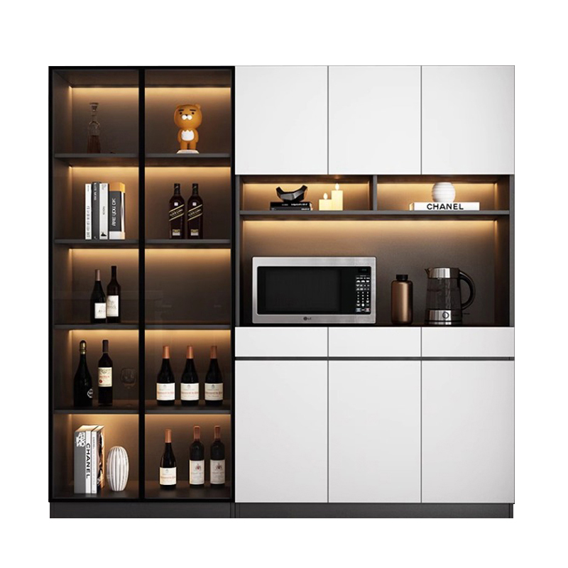 实木餐边柜靠墙简约约客厅置物