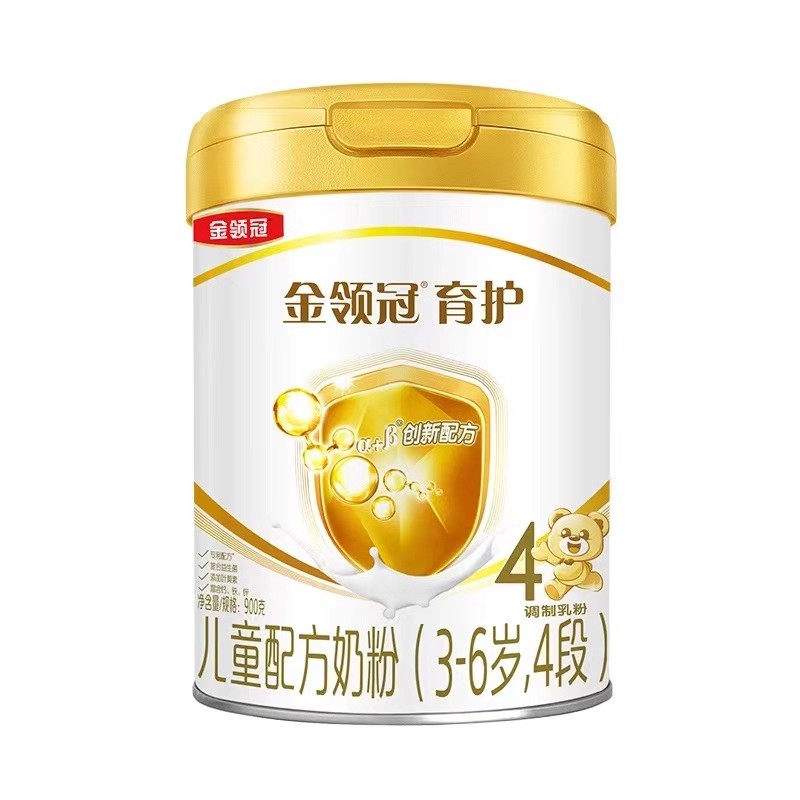伊利金领冠4段900克奶粉
