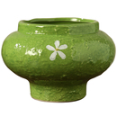 陶瓷花盆现代中式 手绘复古轻奢家用桌面蝴蝶兰三角梅专用花卉盆栽