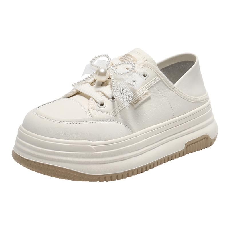 鞋女两穿百搭百丽厚底新款鞋子