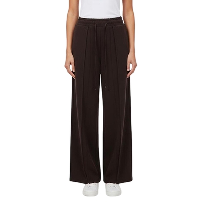 adidas阿迪达斯高腰宽松阔腿运动休闲裤2026春女针织长裤 KU5378