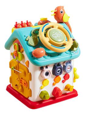 60合1多功能宝宝忙碌屋蒙氏早教婴儿训练儿童教具益智训练玩具男