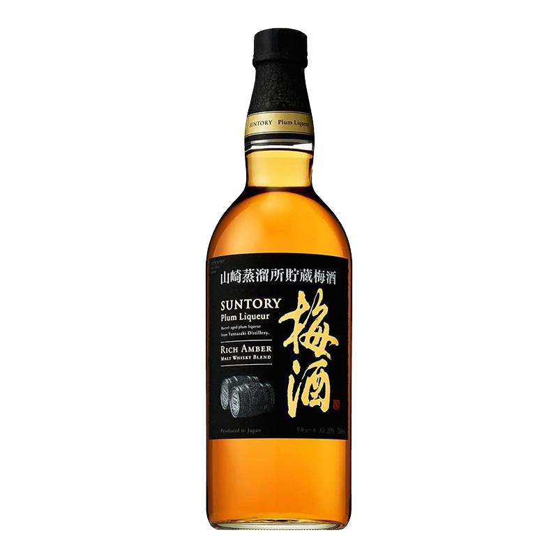 【日本直邮】三得利SUNTORY山崎蒸馏所贮藏梅酒黑标洋酒750ml20度