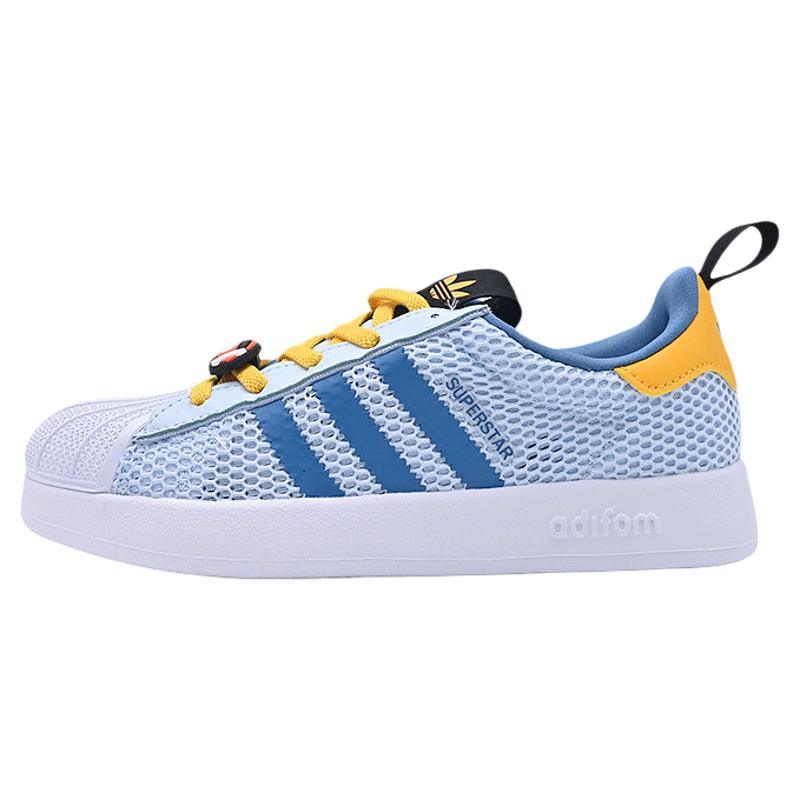 adidas阿迪达斯三叶草SUPERSTAR经典贝壳头运动鞋夏男
