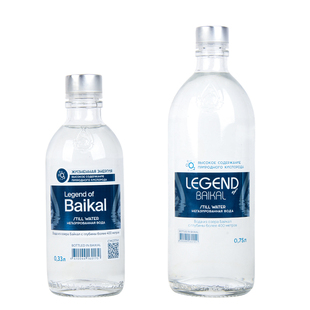 饮用水 750ml玻璃瓶装 俄罗斯原装 进口丽珍贝加尔湖天然水330ml