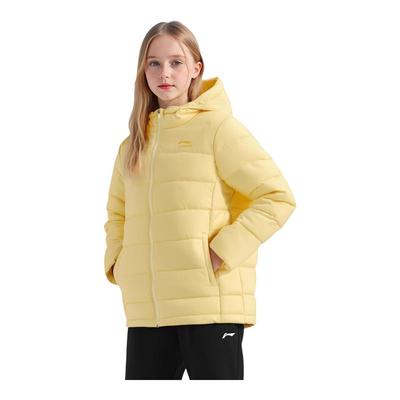 李宁正品男女大童保暖羽绒服