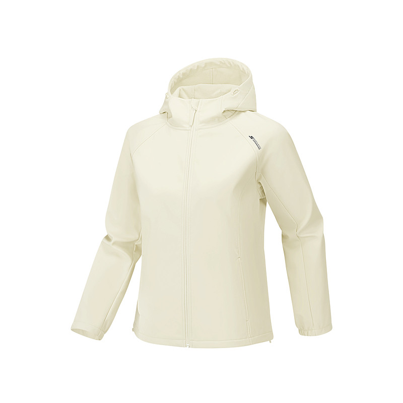 Skechers斯凯奇春季女款舒适梭织连帽外套