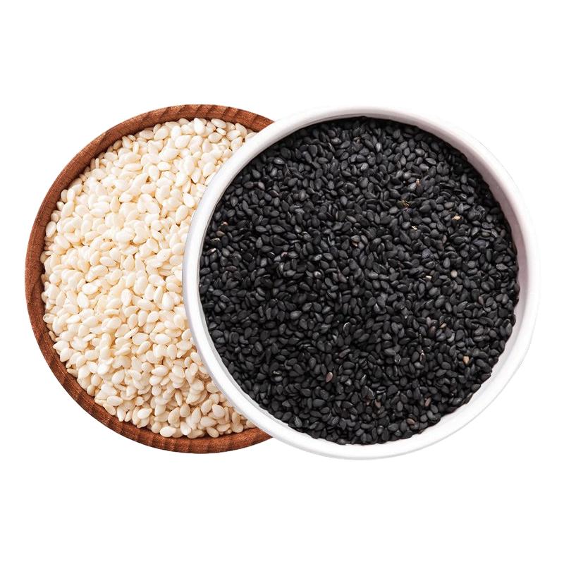 熟黑芝麻白芝麻五谷杂粮农家特产粗粮烧烤烘焙即食调料官方旗舰店