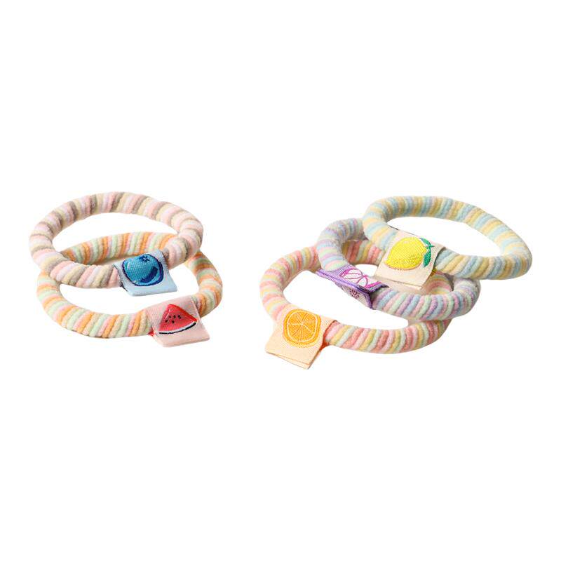 新款冰淇淋头绳简约发圈清新甜美高马尾不伤发发绳高弹力耐用皮筋