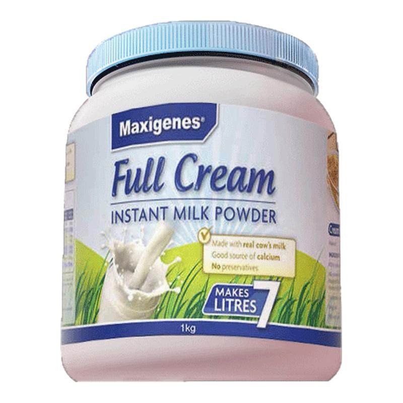 Maxigenes美可卓澳洲原装进口全脂蓝胖子牛奶粉官方旗舰店正品