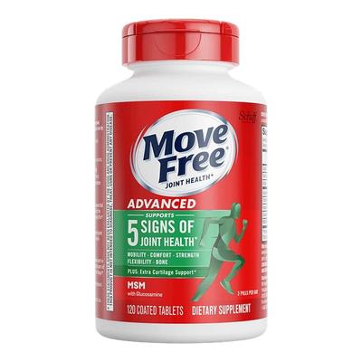 Movefree益节氨糖软骨素钙片美国原装进口维骨力护关节官方旗舰店