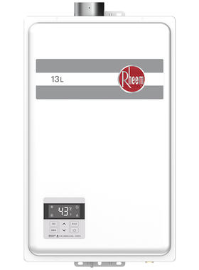 美国瑞美Rheem恒热13升燃气节能热水器下置风恒温低噪GTD补贴