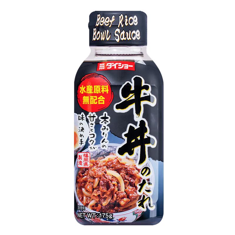 日本进口大逸昌日式牛肉盖饭汁175g牛丼汁肥牛卷酱汁酱料调味酱油