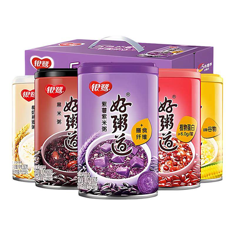 银鹭好粥道八宝粥280g*12罐整箱