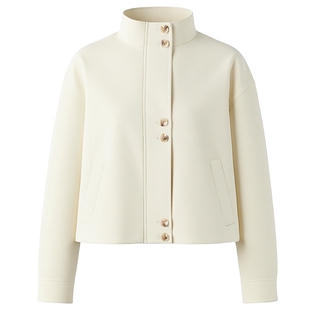 女简约休闲蕾丝装 新款 饰风衣 气质立领上衣2026年春季 秋水伊人时尚