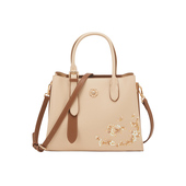 意尔康包包女新款 国风刺绣托特包手提包中年妈妈包女百搭大容量包