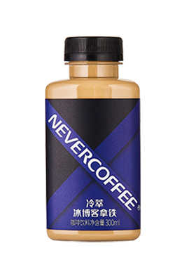 NeverCoffee冷萃咖啡瓶装即饮冰博客生椰茉莉桂花拿铁黑咖啡饮料
