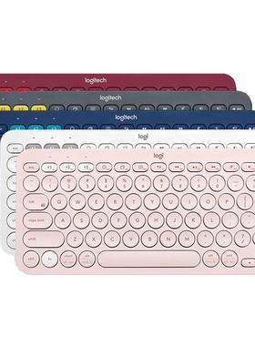 罗技时尚系列K380无线蓝牙键盘轻音办公ipad平板薄膜女生轻音215