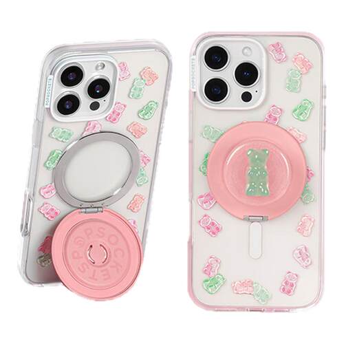 【手机万能衣橱】PopSockets泡泡骚磁吸式气囊手机支架苹果iPhone17/16ProMax/Pro 官搭百搭 实用竖屏 清闪白