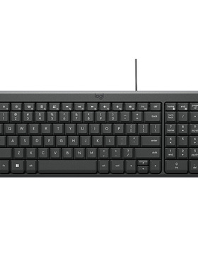 罗技K120有线键盘K106键鼠套装鼠标笔记本电脑通用办公商务滑鼠