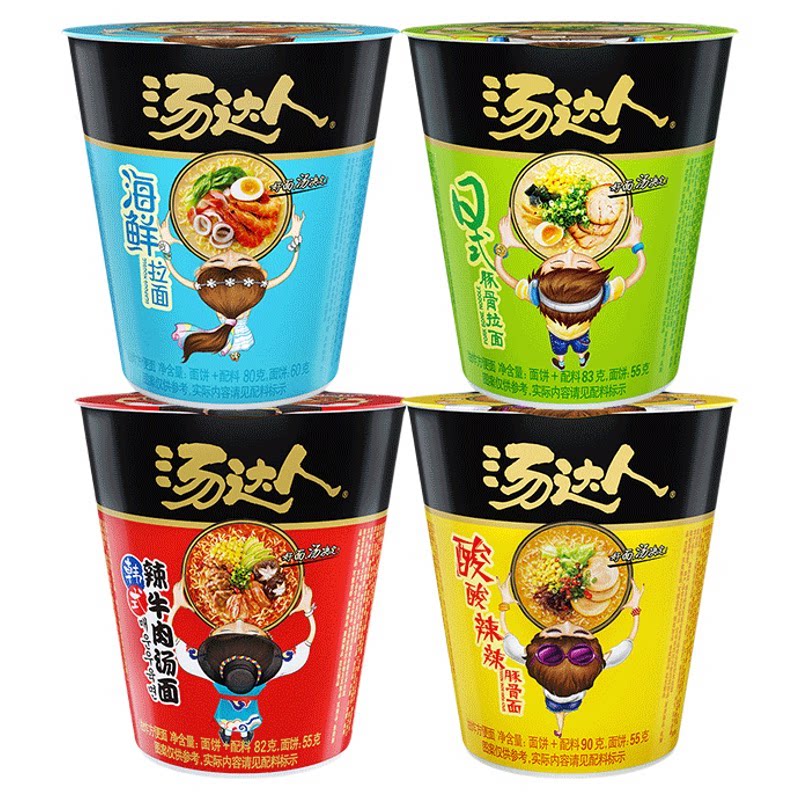 产汤达人杯面迷你小杯面图片