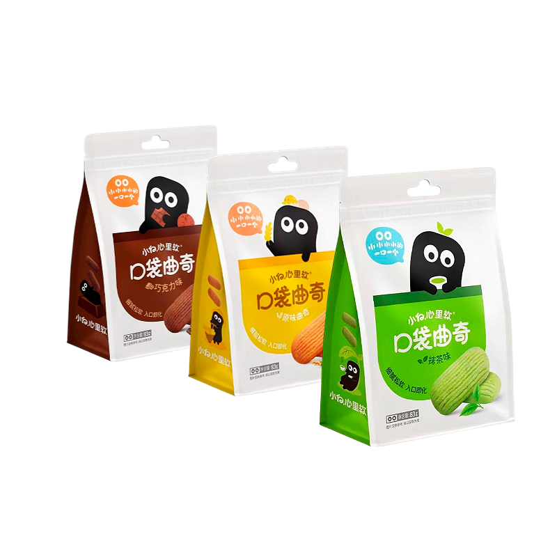 小白曲奇饼干小颗粒儿童食品学生