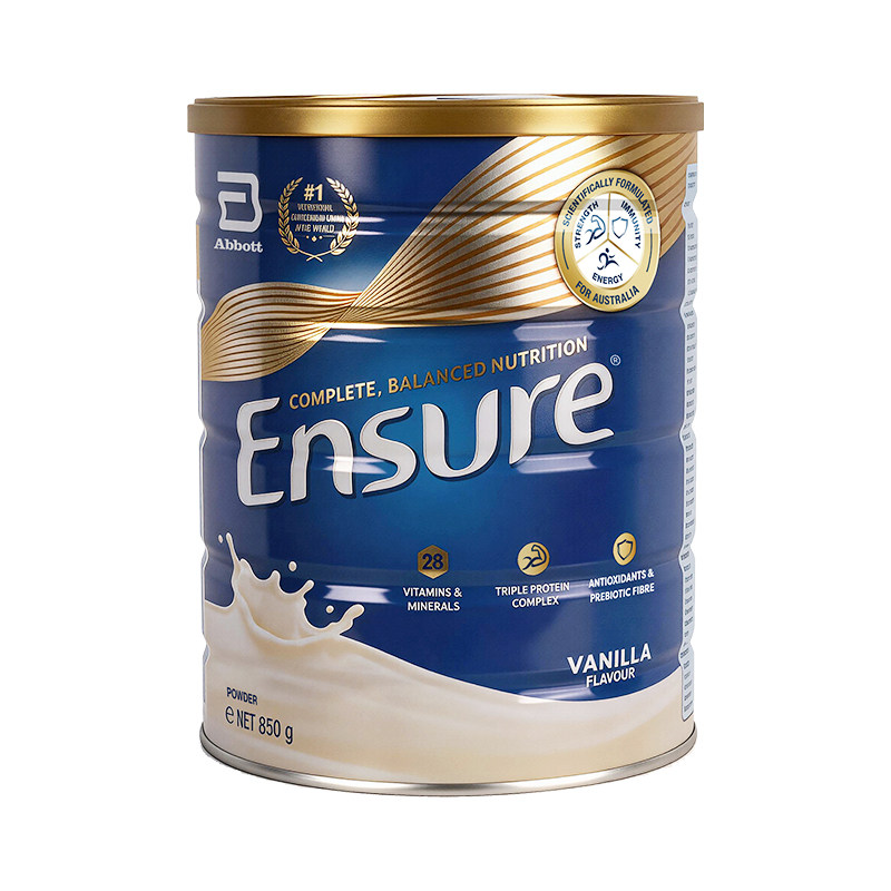 雅培ensure澳洲进口雅培全安素蛋白粉均衡多维乳清蛋白提升免疫力