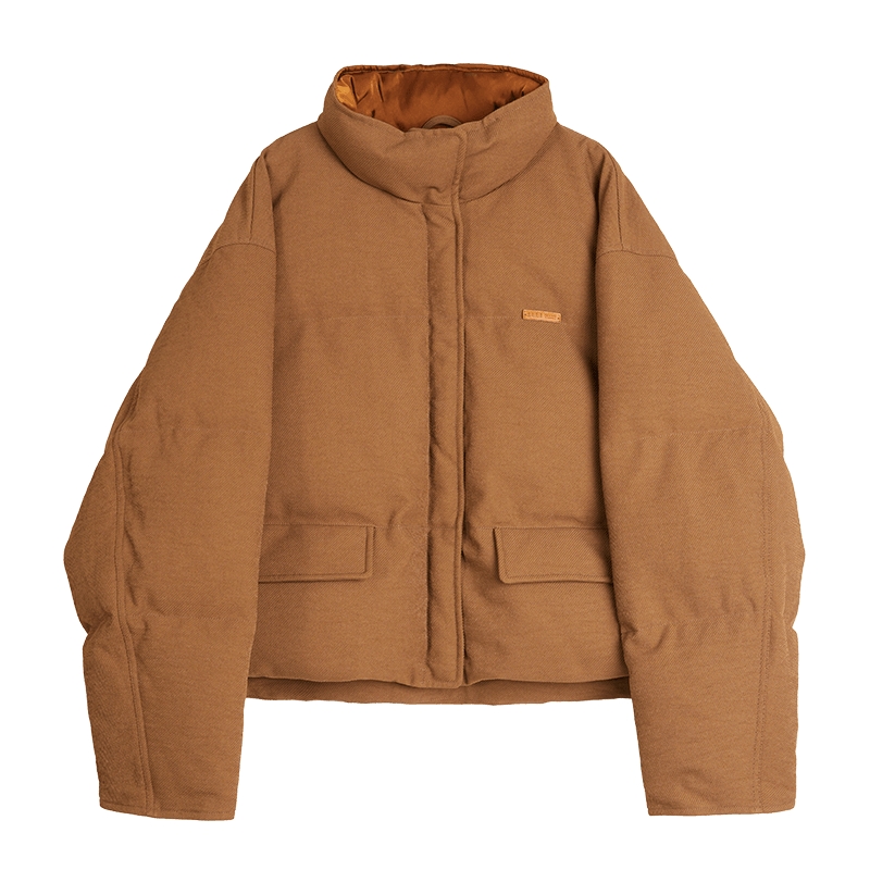 ELLE90白鸭绒美拉德系羽绒服