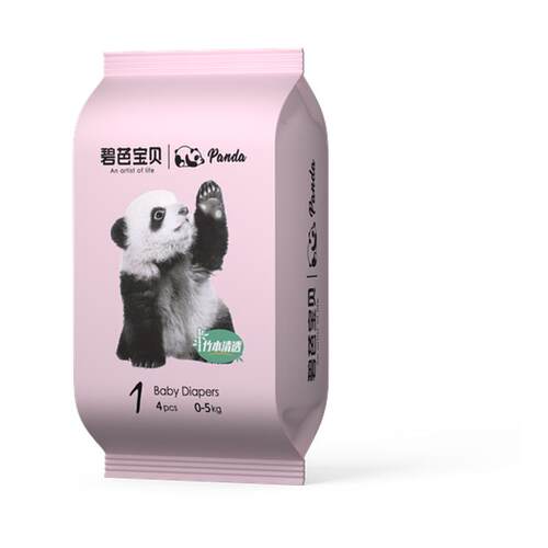 碧芭宝贝胖达透气纸尿裤拉拉裤