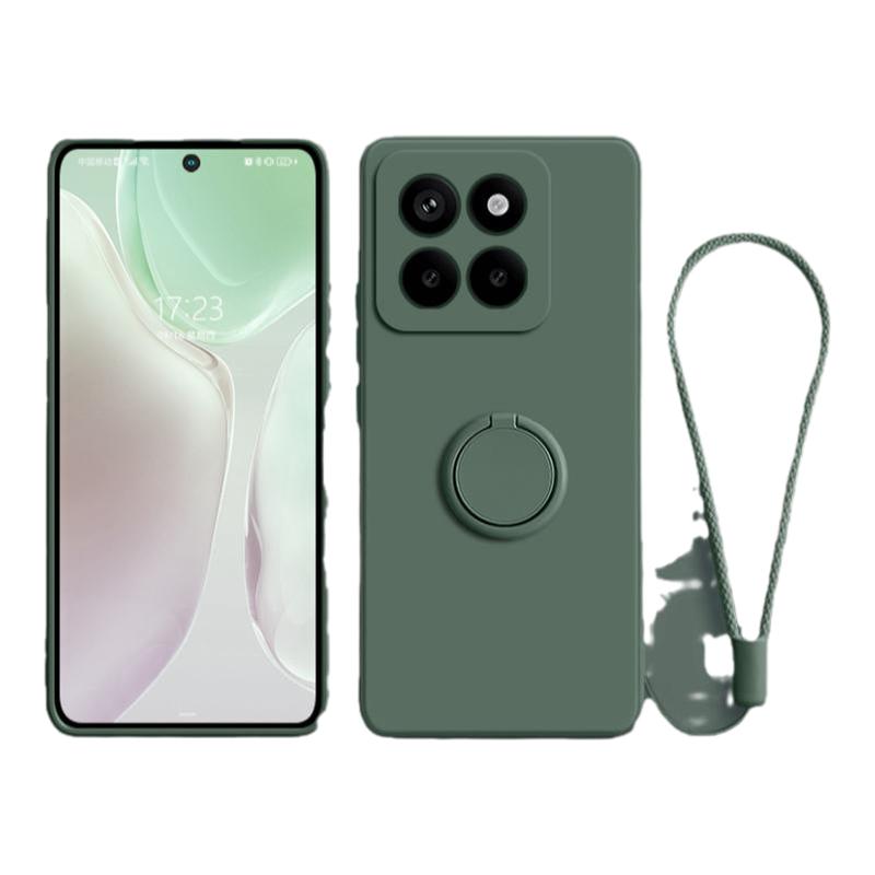 指环支架适用小米17promax手机壳新款15spro保护套14ultra高级感液态13硅胶12s全包防摔男简约带手绳的10软女
