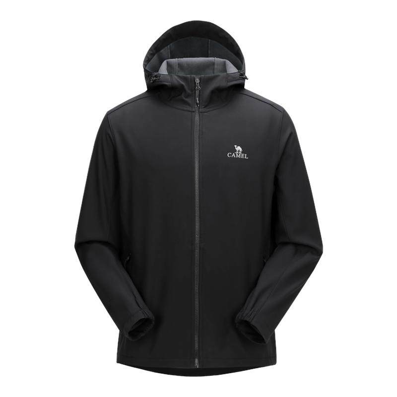 骆驼户外软壳衣男秋冬加绒保暖防风防水夹克连帽外套徒步登山服女,户外/登山/野营/旅行用品,软壳衣,淘宝优惠券,粉丝福利购,淘宝优惠卷