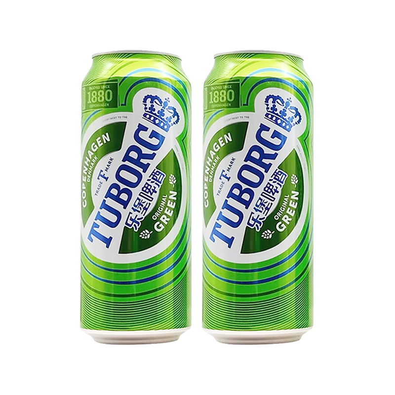 乐堡啤酒500ml罐装清爽拉格啤酒