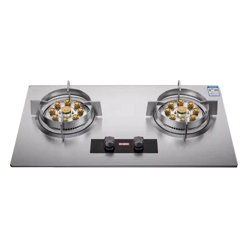 樱花大火力燃气灶双灶家用台式嵌入式天然液化气节能猛火煤气灶具