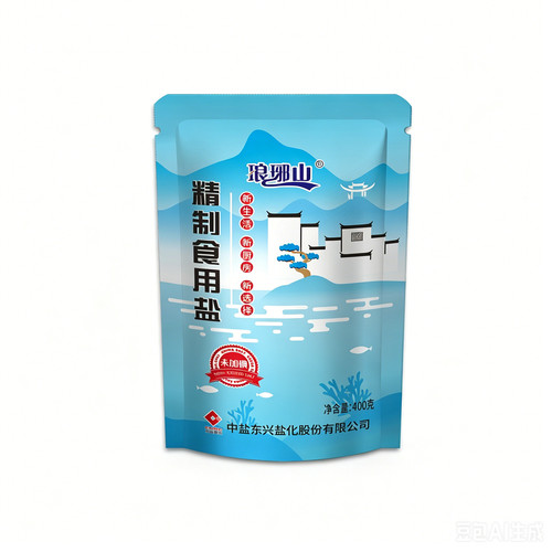琅琊山未加碘精制食用盐7袋