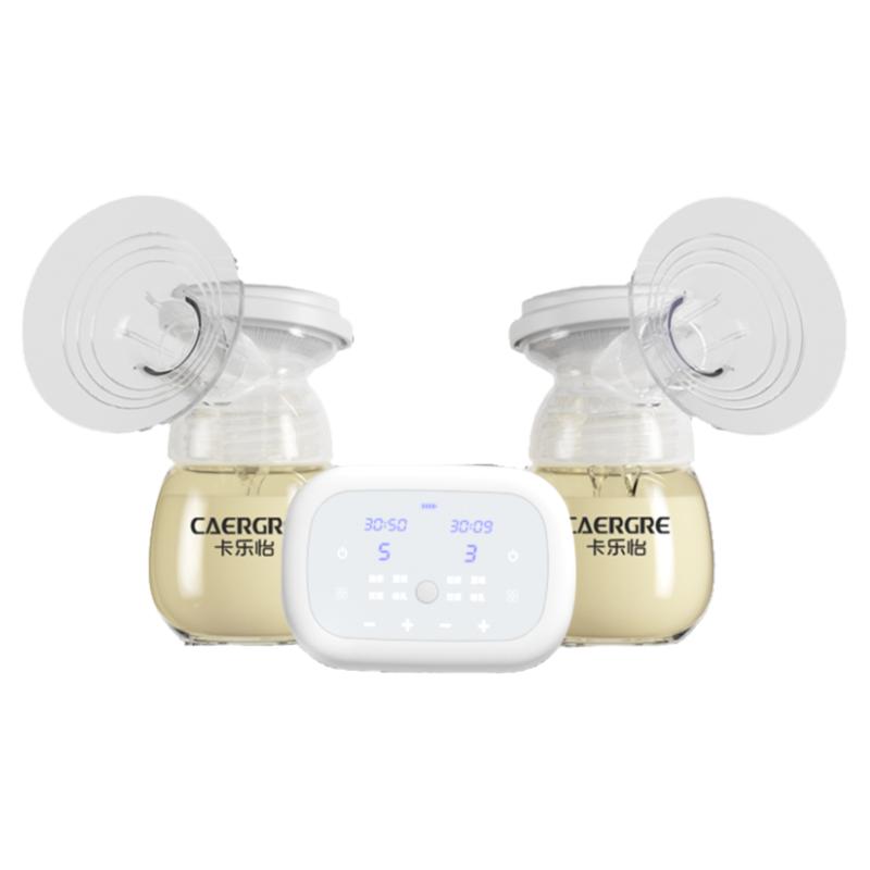 卡乐怡双边吸奶器电动双泵双控母乳全自动免手扶大吸力吸乳拔奶器