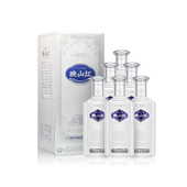 580ml 白酒 大曲 原箱正品 珍酒映山红银质53度纯粮酱香型