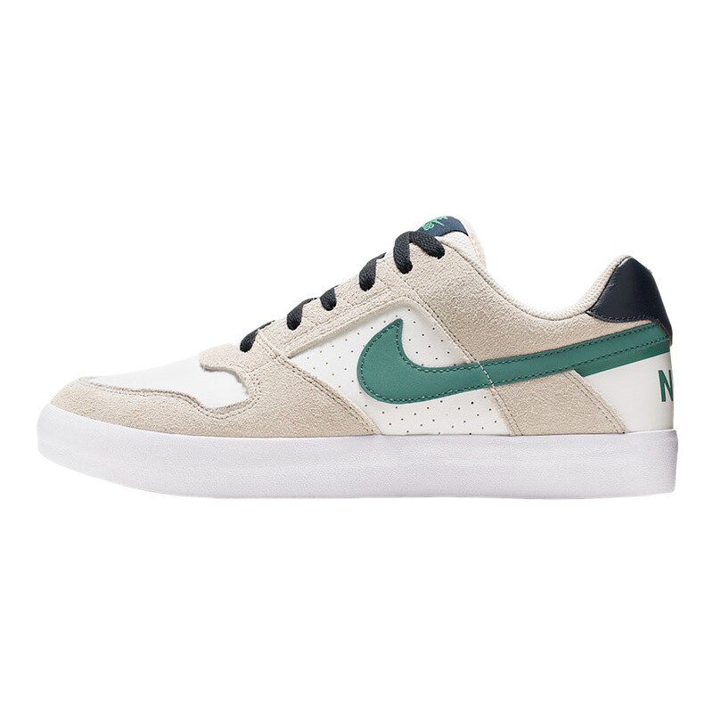 Nike耐克男鞋米白绿SB Delta Force低帮复古休闲滑板鞋942237-015