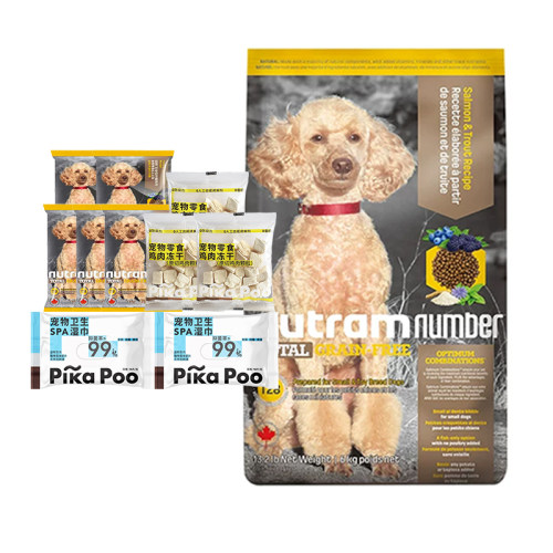 纽顿狗粮美国进口T28鱼肉无谷小中大型成幼犬通用主粮狗粮6kg