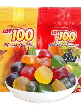 马来西亚LOT100一百份 100分软糖  cocoaland果汁软糖年货喜糖1kg