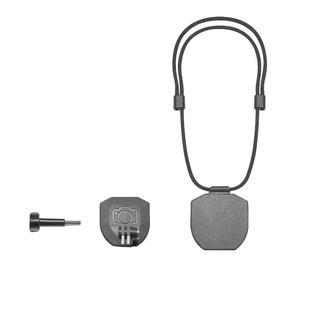 运动相机磁吸挂绳挂脖支架适合大疆Action insta360口袋相机胸前固定快拆第一视角拍摄配件神器 GoPro