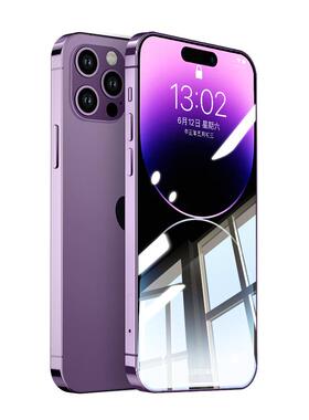 适用苹果14ProMax钢化膜iPhone16Pro新款17Pro Max手机15全屏14Plus高清13全包12保护11贴膜xsmax防摔16e防爆