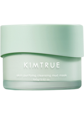 KIMTRUE且初小绿泥清洁泥膜深层去黑头白头涂抹式面膜舒缓清洁KT