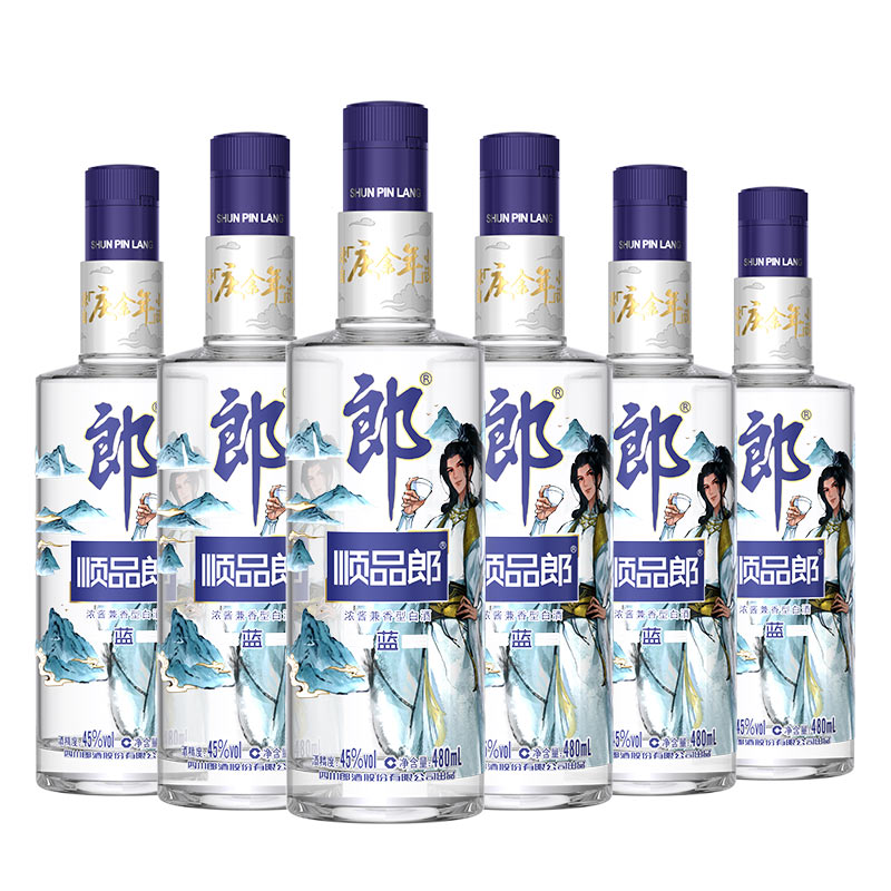 45度顺品郎庆余年联名款6瓶装