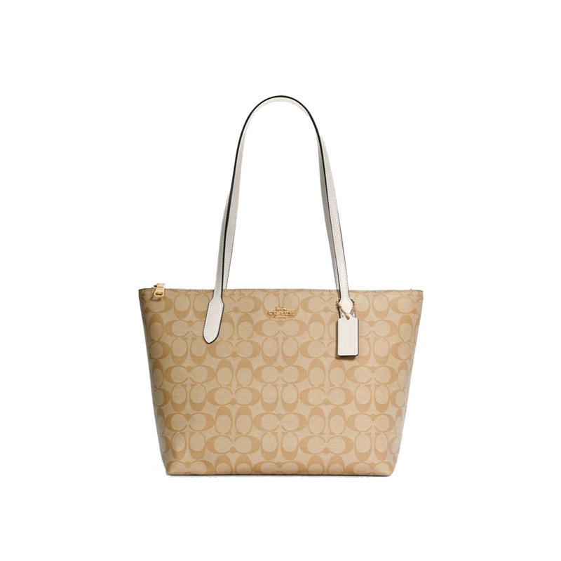 coach中号女士大容量单肩托特包