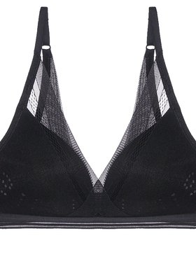 爱美丽IMIS内衣无钢圈聚拢小胸显大蕾丝凉感洞洞薄杯文胸IM17BBA2